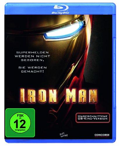 Iron Man (ungeschnittene US-Kinofassung)  [Blu-ray]