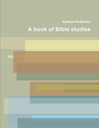 A book of Bible studies