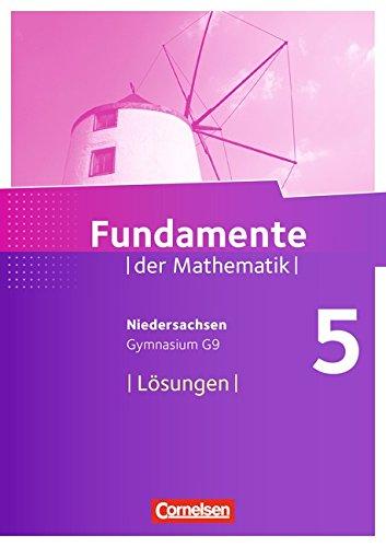 Fundamente der Mathematik - Gymnasium Niedersachsen: 5. Schuljahr - Lösungen zum Schülerbuch