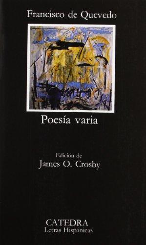 Poesía varia: 134 (Letras Hispánicas)