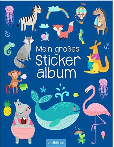 Mein großes Stickeralbum - Tiere