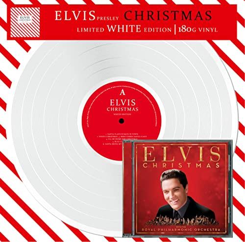 Elvis Presley- Christmas Magic Plus / Schallplatte + Compact Disc / Geschenk / Limitiert - 180gr. weiß [ Limited Edition / colored Vinyl / 180g Vinyl] [Vinyl LP]