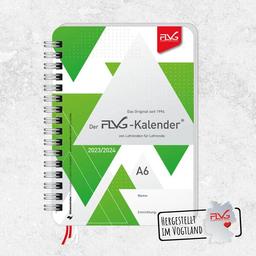 A6 FLVG-Kalender von Lehrenden für Lehrende 2023/2024 - der kleine Bruder