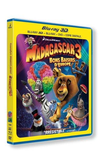 Madagascar 3 : bons baisers d'europe [Blu-ray] [FR Import]