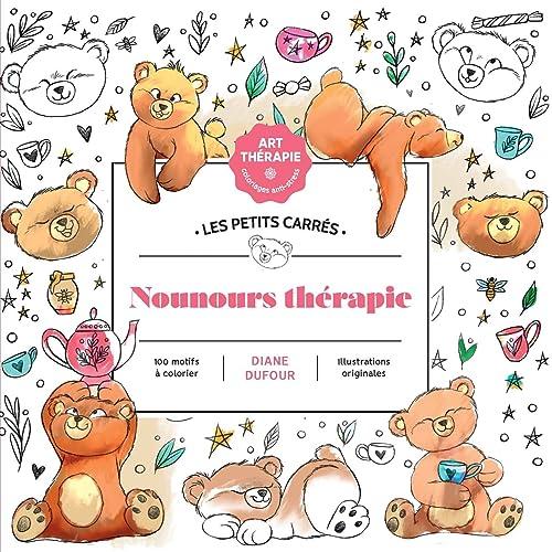 Nounours thérapie : 100 motifs à colorier