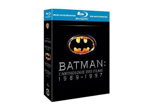 Coffret Batman collection : Batman - Batman le défi - Batman forever - Batman et Robin [Blu-ray] [FR Import]