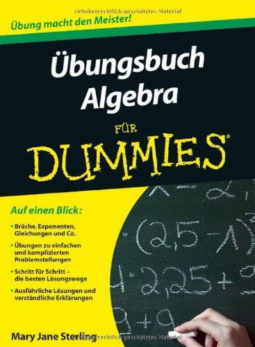 Übungsbuch Algebra für Dummies (Fur Dummies)