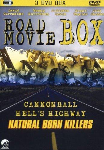 Roadmovie Box incl. Natural Born Killers - Cannonball - Hell's Highway [3 DVDs]