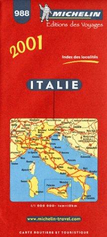 Michelin 2001 Italy/Italia (Michelin Country Maps)