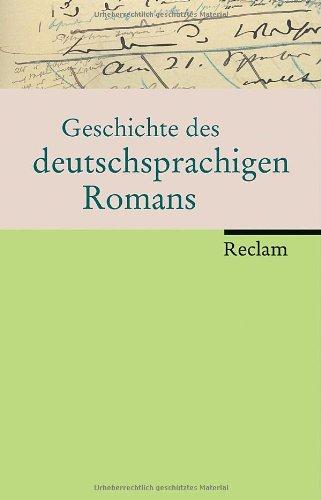 Geschichte des deutschsprachigen Romans