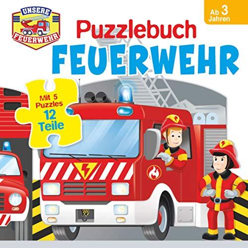 Puzzlebuch Feuerwehr: Mit 5 Puzzles á 12 Teilen