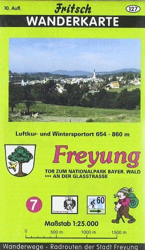 Freyung 1 : 25 000. Fritsch Wanderkarte