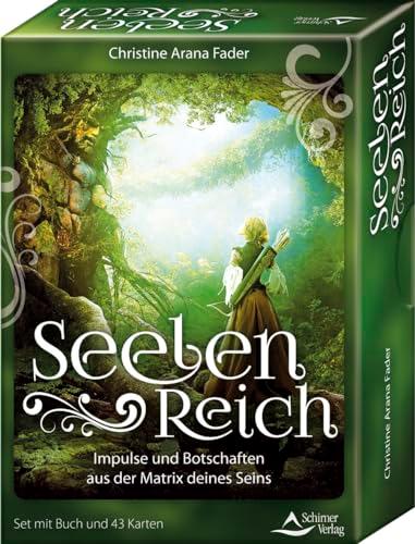 Seelenreich - Impulse und Botschaften aus der Matrix deines Seins: - Set mit Buch und 43 Karten