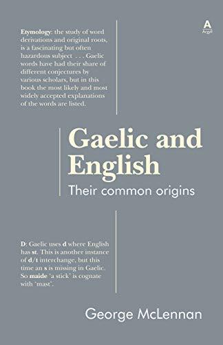 Gaelic and English: Their common origins