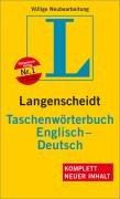 Langenscheidt Taschenwörterbuch Englisch-Deutsch