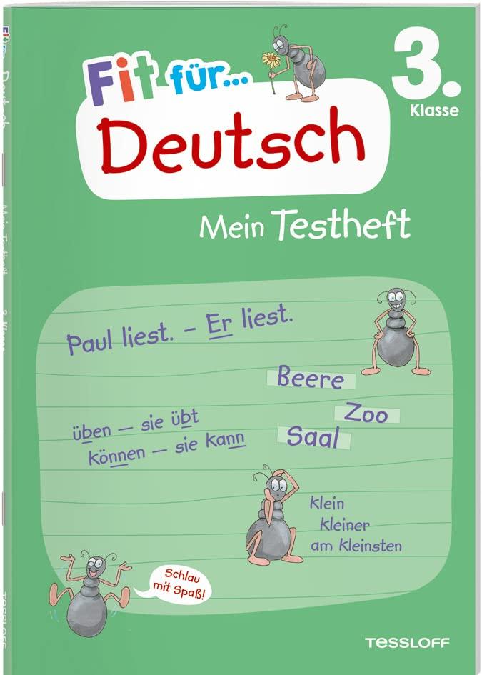 Fit für Deutsch 3. Klasse. Mein Testheft: Wissen testen in Rechtschreibung und Grammatik (Fit für die Schule Mein Testheft)