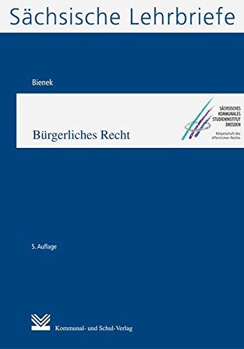 BÜRGERLICHES RECHT (SL 2): Sächsische Lehrbriefe