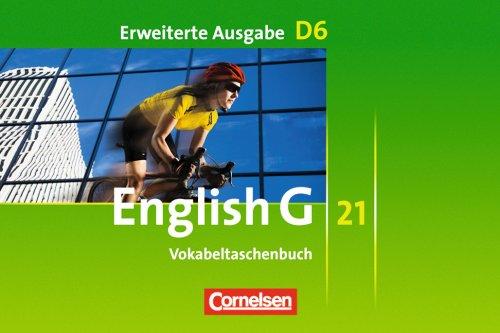 English G 21 - Erweiterte Ausgabe D: Band 6: 10. Schuljahr - Vokabeltaschenbuch