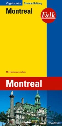 Falk Cityplan Extra Standardfaltung International Montreal mit Straßenverzeichnis