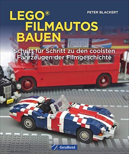 Lego-Filmautos bauen. Schritt für Schritt zu den coolsten Fahrzeugen der Filmgeschichte. 15 legendäre Automodelle – von James Bonds Lotus Esprit bis zu dem Ford Falcon V8 Interceptor aus Mad Max.