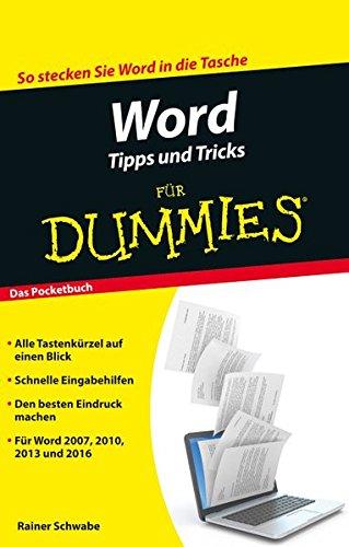 Word Tipps und Tricks für Dummies