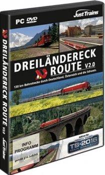 Train Simulator 2016 - Dreiländereck Route 3 V 2.0  (Add-On)