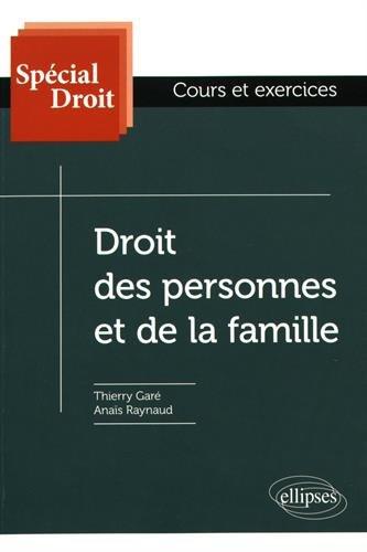 Droit des personnes et de la famille