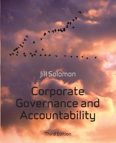 Corporate Governance and Accountability