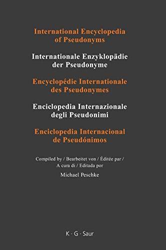 International Encyclopedia of Pseudonyms. Real Names / Kaelin – Lunceford