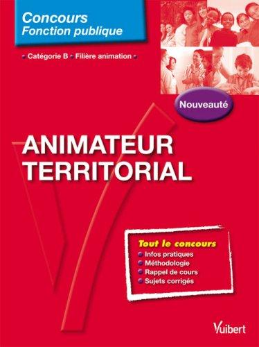 Animateur territorial : filière animation, catégorie B