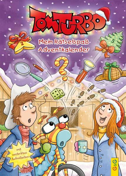 Tom Turbo Mein Rätselspaß Adventkalender: Geheime Mission am Christkindlmarkt (Tom Turbo: Turbotolle Leseabenteuer)