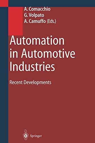 Automation in Automotive Industries: Recent Developments