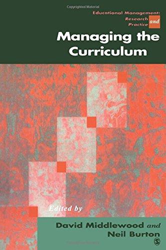 Managing the Curriculum (Centre for Educational Leadership & Management)