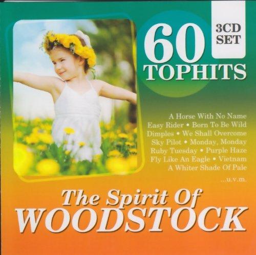 60 Tophits - The Spirit Of Woodstock: Easy Rider / Born To Be Wild / Purple Haze / Vietnam / Ruby Tuesday / Star Spengled Banner