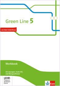 Green Line 5, Bundesausgabe ab 2014, Workbook mit Lösungen, Audio-CDs und Übungssoftware, Klasse 9