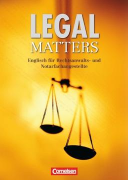 Legal Matters - First Edition: B1 - Schülerbuch