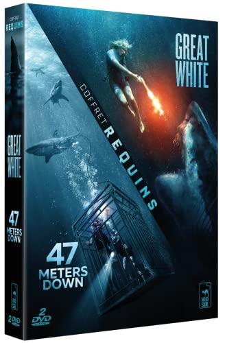 Requin - coffret 2 films : great white + 47 meters down [FR Import]