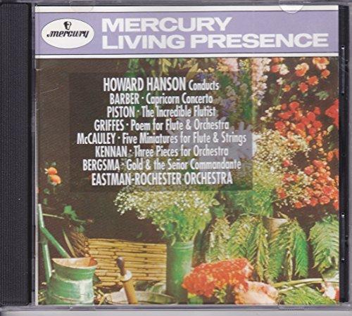 Howard Hanson Conducts Barber, Piston, Griffes & Others