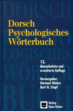 Dorsch Psychologisches Wörterbuch