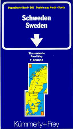 Kümmerly & Frey Karten, Schweden (International Road Map)