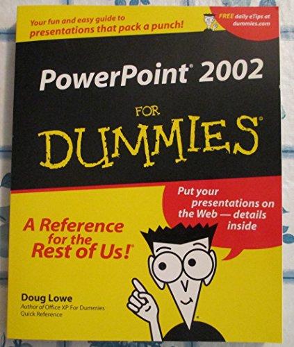 PowerPoint 2002 For Dummies (For Dummies Series)