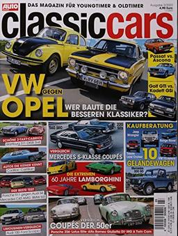 Auto Zeitung Classic Cars 3/2023 "VW gegen Opel"