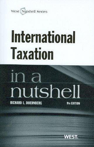 International Taxation in a Nutshell (In a Nutshell (West Publishing))