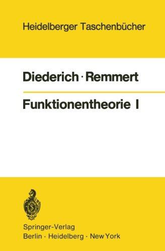 Funktionentheorie I (Heidelberger Taschenbücher)