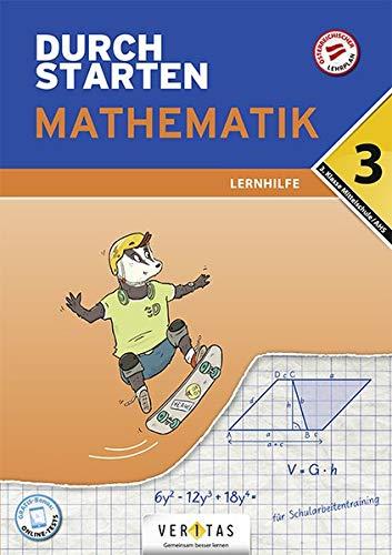 Durchstarten - Mathematik - Mittelschule/AHS: 3. Klasse - Lernhilfe: Übungsbuch mit Lösungen