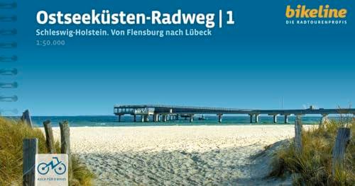 Ostseeküsten-Radweg: Schleswig-Holstein - Von Flensburg nach Lübeck, 1:50.000, 454 km, GPS-Tracks Download, LiveUpdate