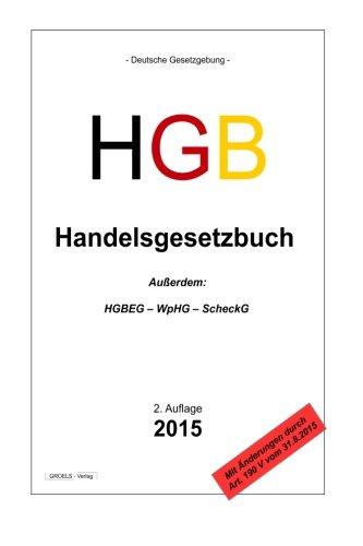 HGB - Handelsgesetzbuch: Handelsgesetzbuch