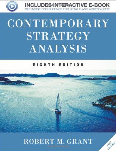 Contemporary Strategy Analysis Text Only