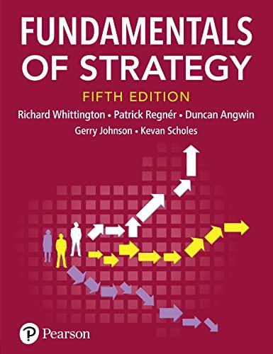 Fundamentals of Strategy