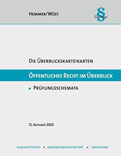 Überblickskarteikarten Öffentliches Recht im Überblick